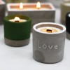 Concrete Soy Wax Candle - BERRYS Juniper & Sweet Gin