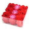 9 Luxury Rose Soap Flowers
