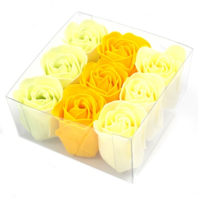 9 Luxury Rose Soap Flowers